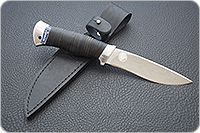 Нож Дикси наборная кожа, 95х18, алюминий : фото 8