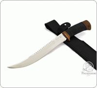 Нож Рыбацкий-2 наборная кожа, 95х18, текстолит : фото 2