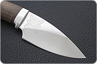 Нож Утес орех, 95х18, алюминий : фото 4