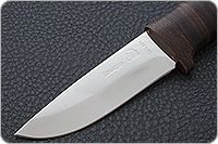 Нож Малек-2 наборная кожа, 95х18, текстолит : фото 3