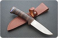 Нож Малек-2 наборная кожа, 95х18, текстолит : фото 8