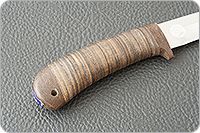 Нож Стрела-3 наборная кожа, 95х18, текстолит : фото 5