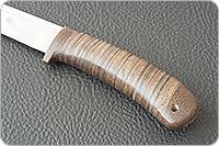 Нож Стрела-3 наборная кожа, 95х18, текстолит : фото 6