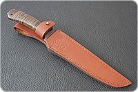 Нож Стрела-3 наборная кожа, 95х18, текстолит : фото 10