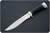 Нож Горностай наборная кожа, 95х18, алюминий : фото 2