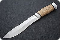 Нож Штурм береста, 95х18, алюминий : фото 2