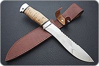 Нож Штурм береста, 95х18, алюминий : фото 8