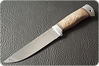 Нож Монблан-2 орех, 95х18, алюминий : фото 2