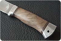 Нож Монблан-2 орех, 95х18, алюминий : фото 6