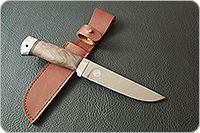 Нож Монблан-2 орех, 95х18, алюминий : фото 9