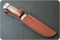 Нож Монблан-2 орех, 95х18, алюминий : фото 10