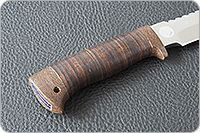 Нож Спас-Универсал наборная кожа, эи-107, текстолит : фото 5