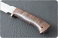 Нож Спас-Универсал наборная кожа, эи-107, текстолит : фото 6