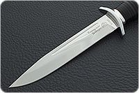 Нож Разведчик наборная кожа, алюминий, без золочения : фото 3