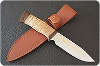 Нож Баджер-3 береста, 95х18, текстолит : фото 9