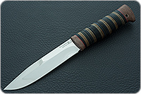 Нож Баджер-4 наборная кожа, эи-107, текстолит : фото 2