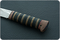 Нож Баджер-4 наборная кожа, эи-107, текстолит : фото 6