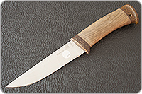 Нож Пикник-2 орех, эи-107, текстолит : фото 2