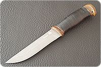 Нож Риф-2 наборная кожа, дамаск, текстолит : фото 2