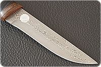 Нож Риф-2 наборная кожа, дамаск, текстолит : фото 3