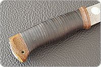 Нож Риф-2 наборная кожа, дамаск, текстолит : фото 6