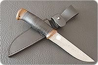 Нож Риф-2 наборная кожа, дамаск, текстолит : фото 7