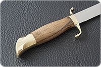 Нож Финка НКВД орех, эи-107, латунь : фото 5