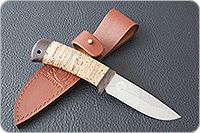 Нож Малек-2 береста, 95х18, текстолит : фото 8