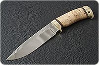 Нож Артыбаш береста, латунь, без золочения : фото 2