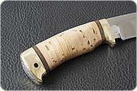 Нож Артыбаш береста, латунь, без золочения : фото 5