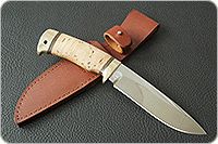 Нож Артыбаш береста, латунь, без золочения : фото 8