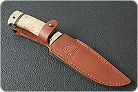 Нож Артыбаш береста, латунь, без золочения : фото 9