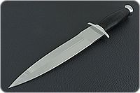 Кинжал охотничий-С наборная кожа, 95х18, алюминий : фото 2