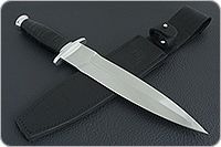 Кинжал охотничий-С наборная кожа, 95х18, алюминий : фото 8