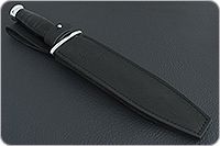 Кинжал охотничий-С наборная кожа, 95х18, алюминий : фото 9