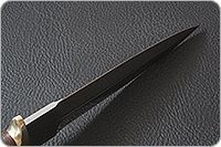 Кинжал охотничий-С наборная кожа, латунь, без золочения : фото 7