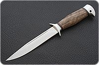 Нож Разведчик орех, 95х18, алюминий : фото 2