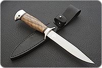 Нож Разведчик орех, 95х18, алюминий : фото 8