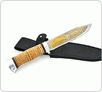 Нож Баджер-2 береста, 95х18, алюминий : фото 2