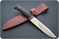 Нож Баджер-2 наборная кожа, 95х18, текстолит : фото 9