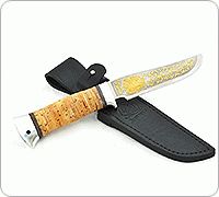 Нож Гелиос-2 береста, 95х18, алюминий : фото 2