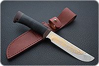 Нож Медвежий-2 наборная кожа, 95х18, текстолит : фото 9