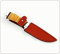 Нож Пикник береста, 95х18, алюминий : фото 3