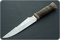 Нож Федерал наборная кожа, 95х18, текстолит : фото 2