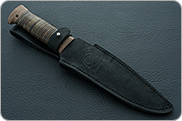 Нож Федерал наборная кожа, 95х18, текстолит : фото 10