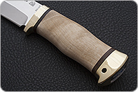 Нож Атаман кап березовый, 95х18, латунь : фото 6