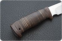 Нож Сталкер наборная кожа, 95х18, текстолит : фото 5