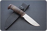 Нож Сталкер наборная кожа, 95х18, текстолит : фото 9