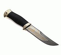 Нож Марал наборная кожа, латунь, золочение клинка : фото 11