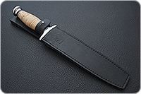 Кинжал охотничий-С береста, 95х18, алюминий : фото 10